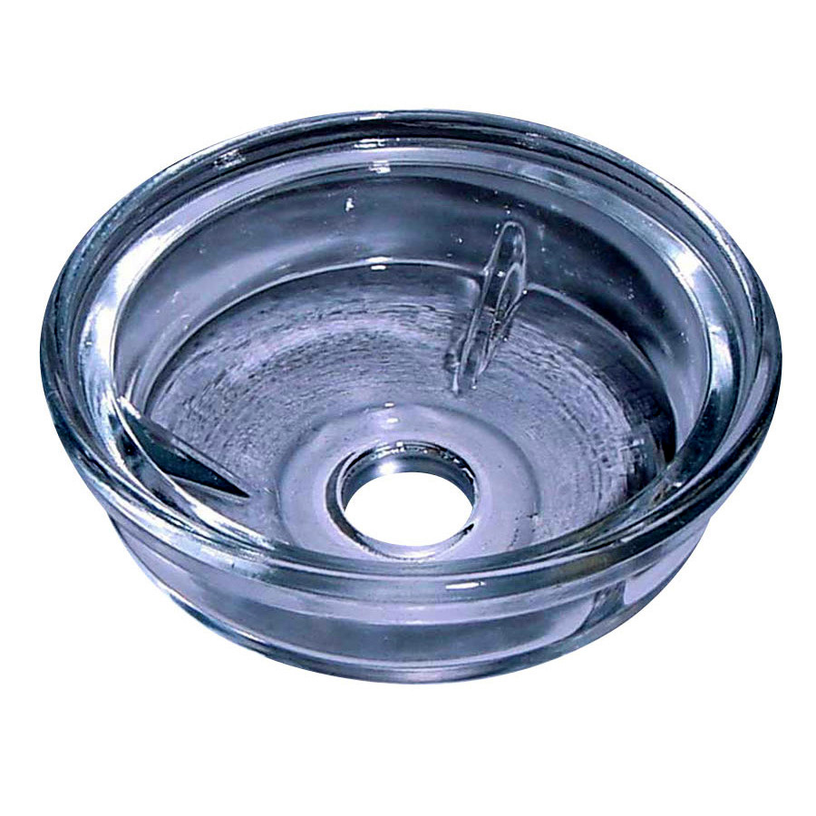 Massey-Ferguson Fuel Bowl Rounded Type Bottom Bowl For CAV Type Fuel Filters #296 And #796. 3 5/8 Outside Diameter