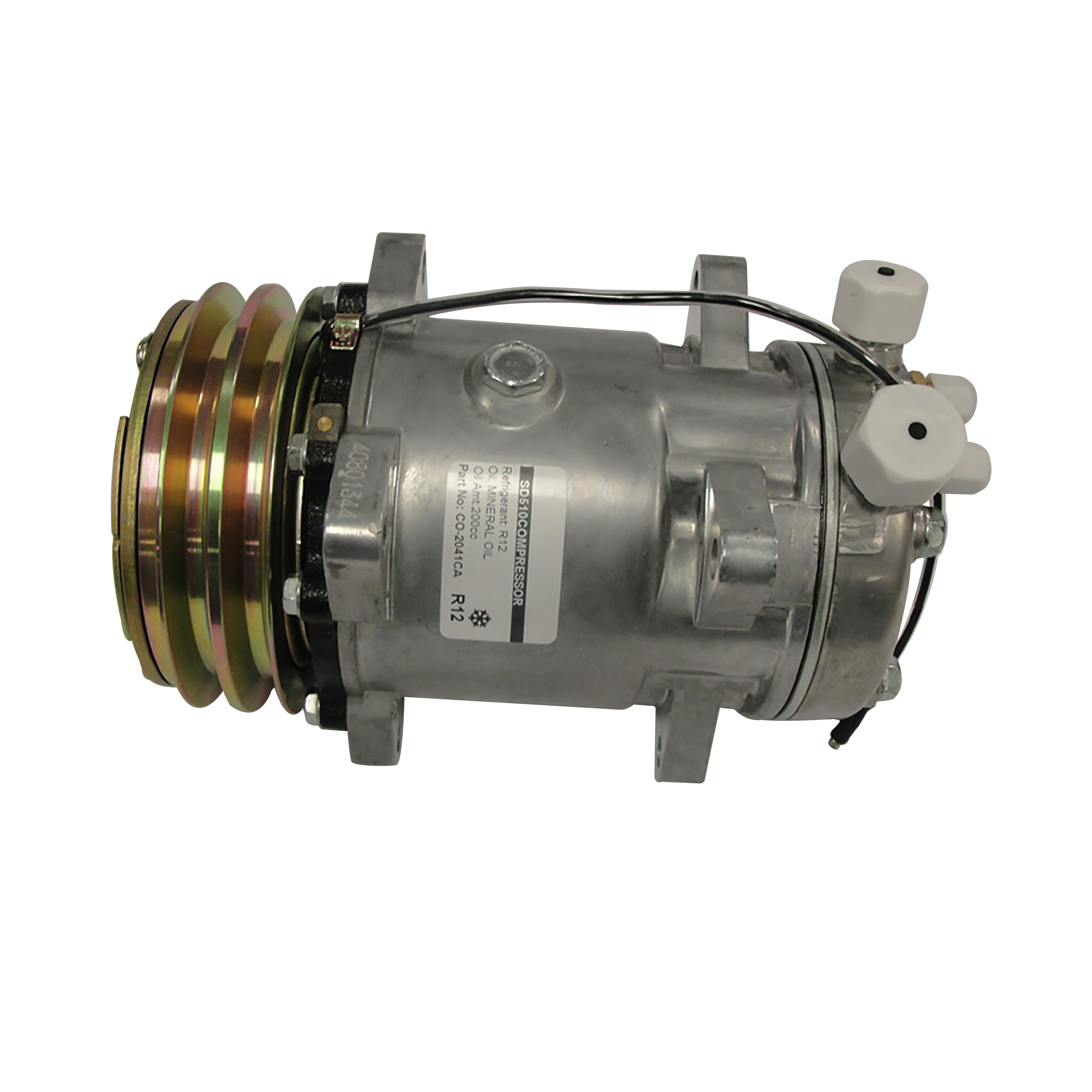 Massey-Ferguson AC Compressor Diameter: 5( 125mm) Voltage: 12