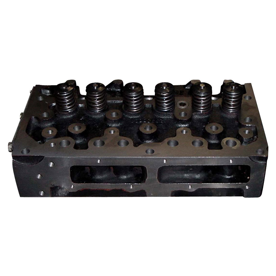 Massey-Ferguson Cylinder Head New Cylinder Head W/valves For 3-152 Perkins. Direct Injection Style.Injectors Are Slanted.