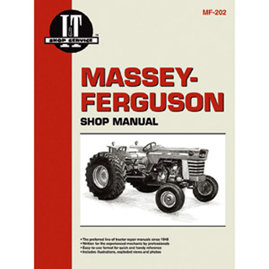 Massey-Ferguson Service Manual 272 Pages. Includes Wiring Diagrams For All Models.