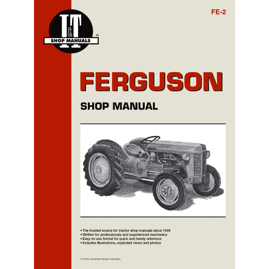 Massey-Ferguson Service Manual 32 Pages. Includes Wiring Diagrams For TE-20 And TO-30 Models.