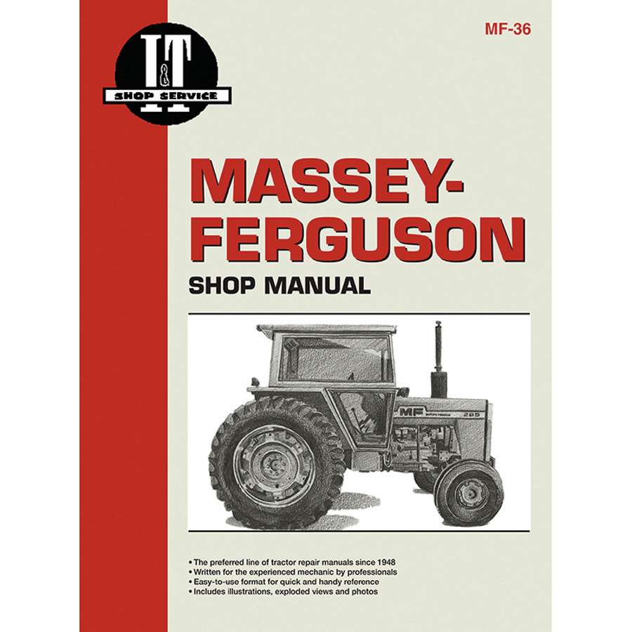 Massey-Ferguson Service Manual 48 Pages. Includes Wiring Diagrams.
