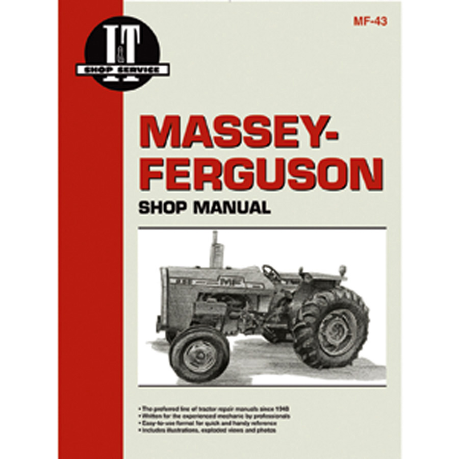 Massey-Ferguson Service Manual 96 Pages. Includes Wiring Diagrams For All Models.