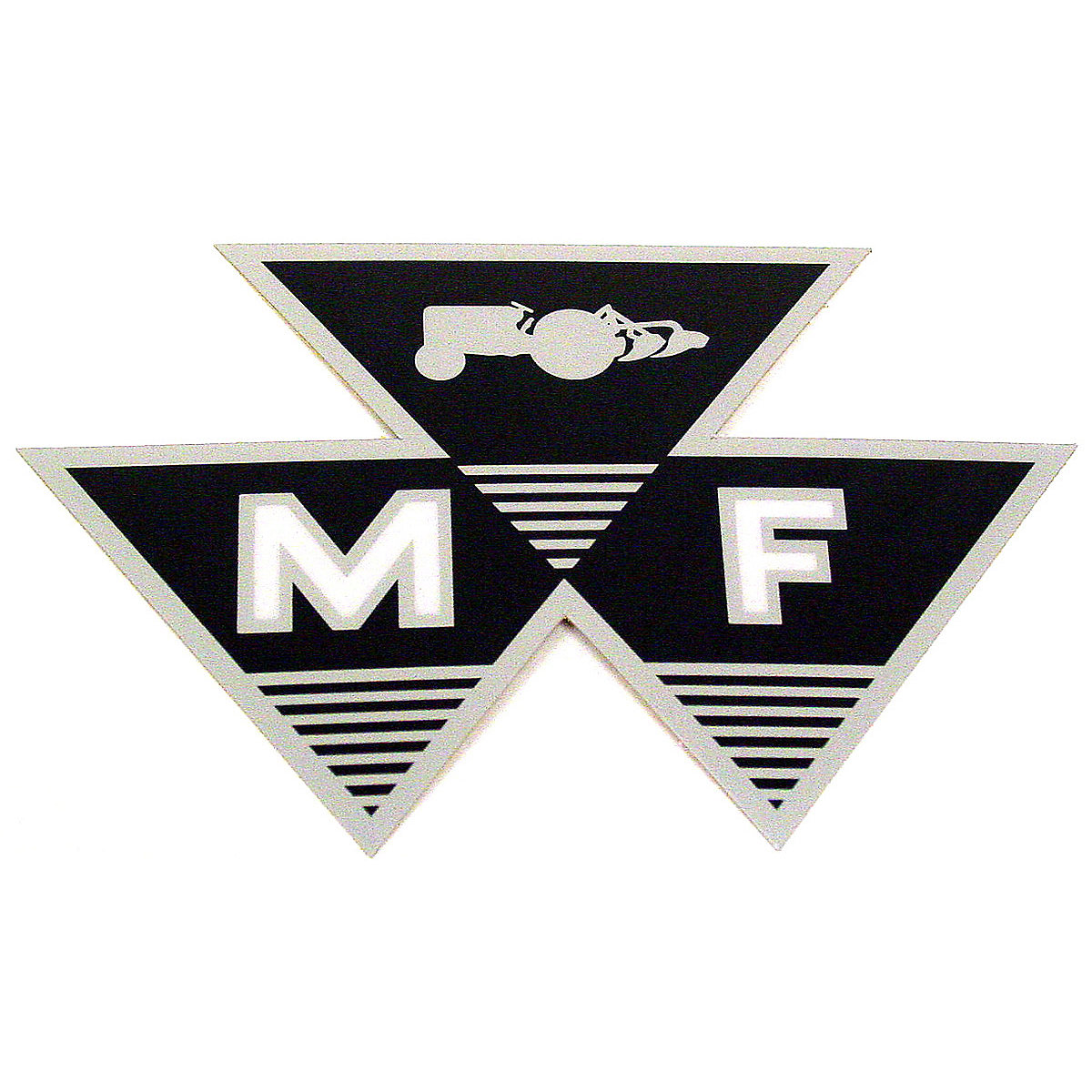 Mylar 6 Massey Ferguson Triple Triangle Logo.