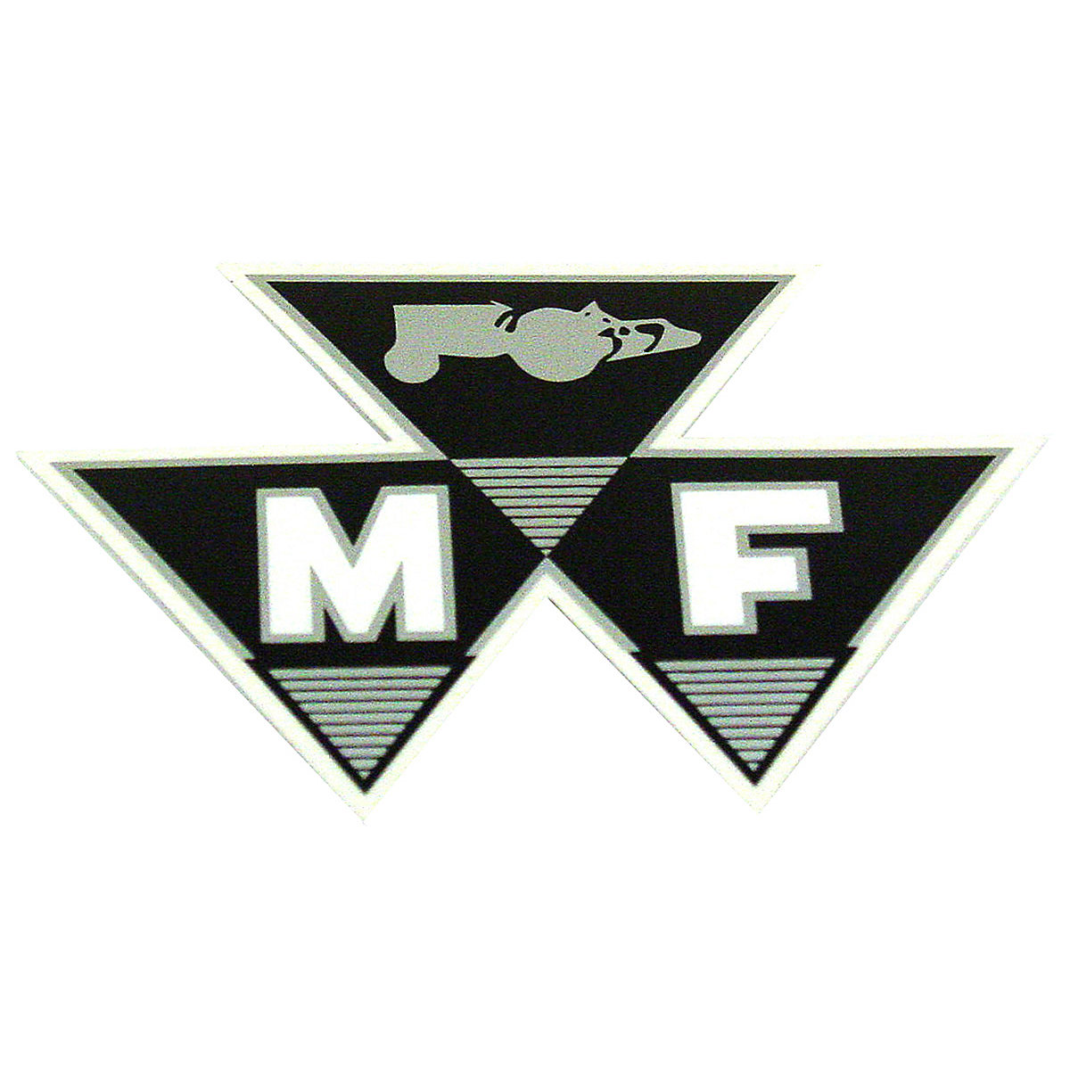 Mylar 4 Massey Ferguson Triple Triangle Logo.