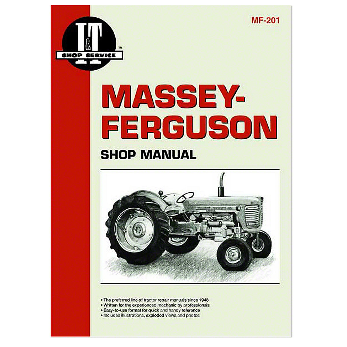 I&T Shop And Service Manual For Massey Ferguson: 1150, 1080, 1085, 1100, 1105, 1130, 1135, 1155, 65, 85, 88, Super 90, Super 90WR. 