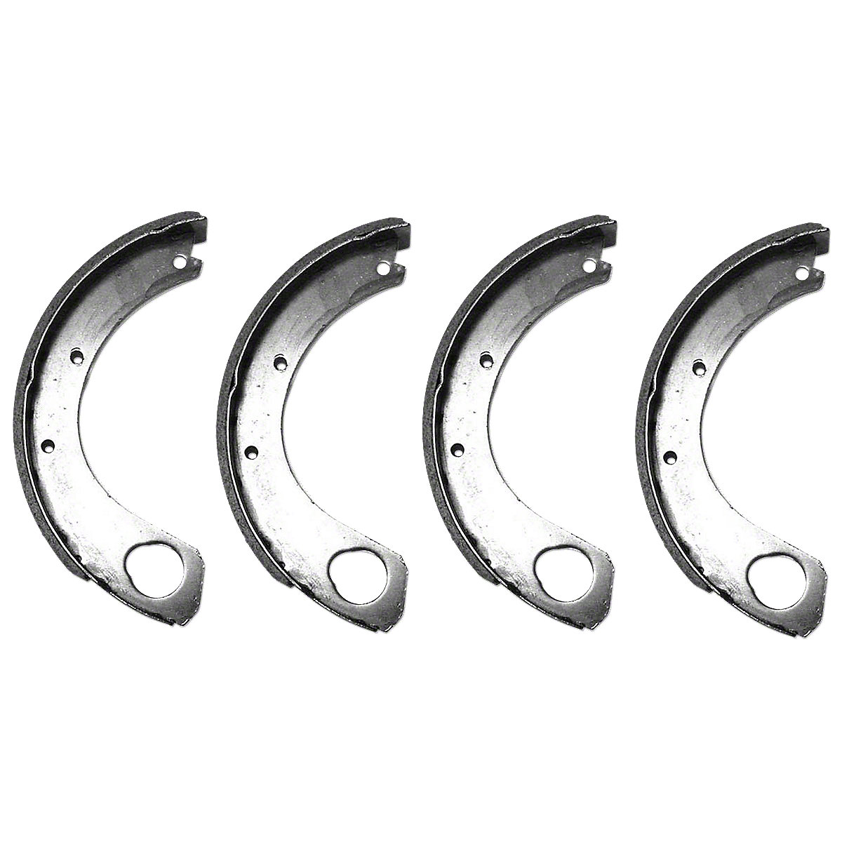 4 Piece Brake Shoe Kit For Massey Ferguson: TO20, TO30.