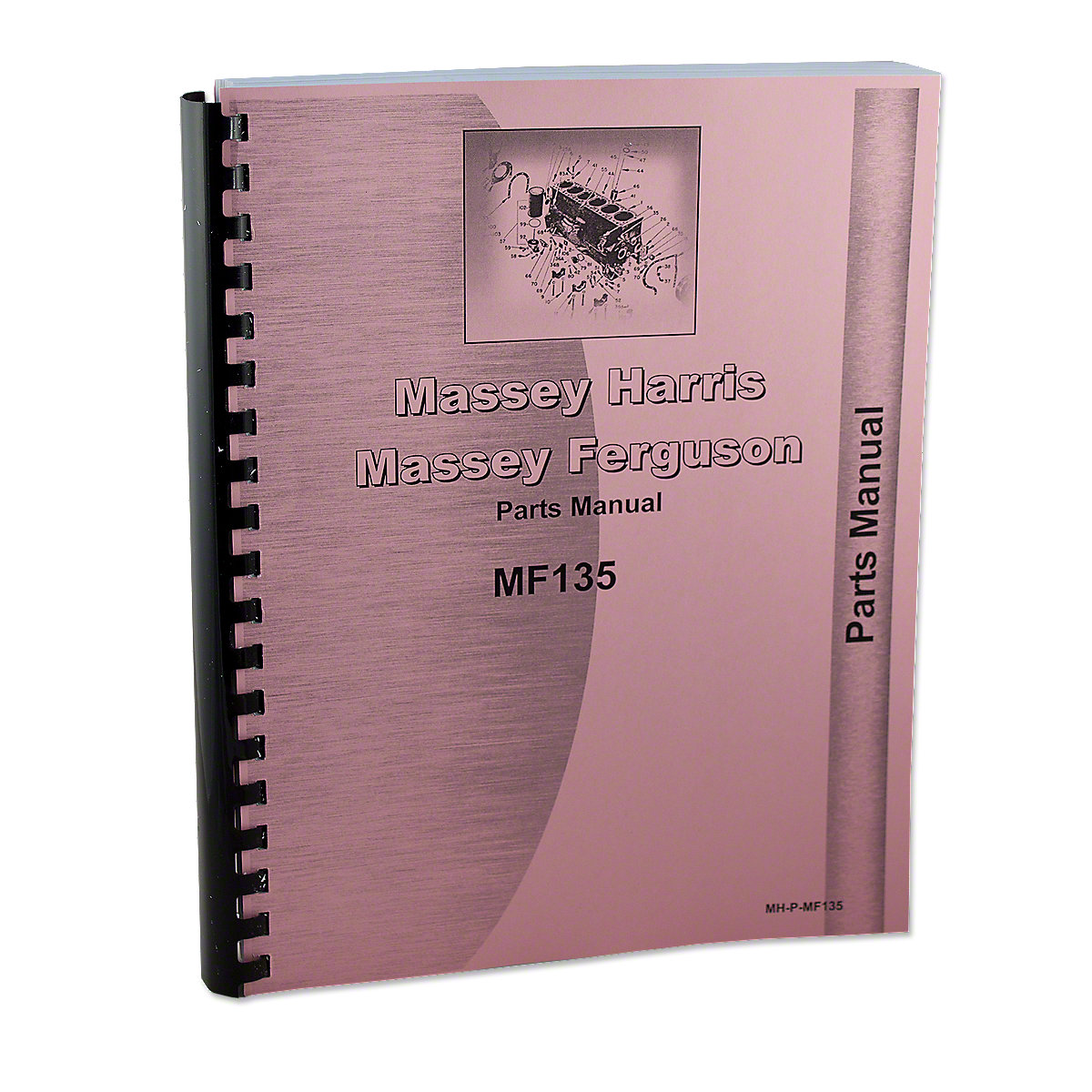 Parts Manual For Massey Ferguson 135 Gas & Diesel.