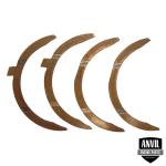 Thrust washers for diesel applications.
Part Reference Numbers: U5TW0002
Fits Models: 1100; 1105; 1130; 1135; 1250 COMPACT TRACTOR; 165; 168; 175; 178; 184; 185 BACKHOE; 188; 20 INDUST/CONST; 2230; 240; 255; 2620; 2625; 2640; 2645; 265; 2675; 2680; 2685; 2705; 2720; 2725; 274; 275; 283; 283 BRAZIL; 285; 290; 294; 298; 3050; 3060; 3065; 3070; 3075; 30D INDUST/CONST; 31 COMBINE; 3115; 3120; 3120T; 3125; 3140; 3330; 3330F; 3340; 3350; 3355; 3425; 3435F; 3435S; 3445F; 3445S; 3455; 3610; 362; 3630; 3635; 3645; 365 INDUST/CONST; 3650; 3655; 3660; 374F; 374S; 374V; 375; 382N; 383; 384GE; 384S; 384V; 390; 390T; 393; 393S; 394F; 394FQ; 394GE; 394H; 394S; 394SQ; 398; 400 CRAWLER; 410 COMBINE; 4225; 4235; 4240; 4245; 4255; 4265; 4270; 4325; 4335; 4345; 4355; 4360; 4365; 4370; 465; 475; 50 LOADER; 500 INDUST/CONST; 506 COMBINE; 50B INDUST/CONST; 50C INDUST/CONST; 50D INDUST/CONST; 50E INDUST/CONST; 50EX INDUST/CONST; 50H LOADER; 50HX LOADER; 510 COMBINE; 520 COMBINE; 525 COMBINE; 5275; 5285; 5290; 5300; 5310; 5320; 5425; 5435; 5445; 5455; 5460; 5465; 565 COMBINE; 575 SKID STEER LOADER; 590; 592; 595; 60 LOADER; 60H LOADER; 6110; 6120; 6130; 6140; 6150; 6160; 6170; 6180; 6190; 620 COMBINE; 6235; 6245; 625 COMBINE; 6255; 6260; 6265; 6270; 6280; 6290; 6445; 6455; 6460; 6465; 6470; 6475; 6480; 660 COMBINE; 675; 690; 698; 698T; 699; 70 LOADER; 7465; 7475; 7480; 750 COMBINE; 760 COMBINE; 8110; 8120; 8130; 815; 8210; 8220; 850 COMBINE; 855 SP COMBINE; 860 COMBINE; 865 COMBINE; 99 INDUST/CONST; A4.236 DIESEL ENG (EARLY BLOCK); A4.236 DIESEL ENG (LATE BLOCK); A4.248 (FLAME RING LINER); A4.248 (W/O FLAME RING LINER)