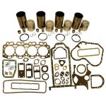 Base Engine Kit: Includes standard pistons w/rings, liners, complete gasket set with front and rear crank seals and connecting rod bushings. Rod or main bearings can be added separately. Please indicate the rod and main bearing sizes required when adding to Base Engine Kit.
Part Reference Numbers: 738106M91;B1111
Fits Models: 1080; 1085; 285; 298; 320 SKIDDER; 540 COMBINE; 592; 595; 698; 70 LOADER