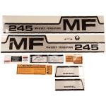 245 Diesel Massey Ferguson Complete Decal Kit
Fits Models: 245