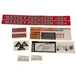 35 Diesel Massey Ferguson Complete Decal Kit (diesel)
Fits Models: 35