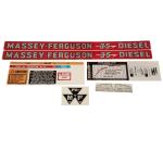 35 Massey Ferguson Diesel Deluxe Complete Decal Kit
Fits Models: 35