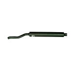 Inlet I.D. 1-3/4", Outlet O.D. Bent Tube, O/A Length 40", Inlet Length 2-1/4", Outlet Length 15-1/2", Shell Length 23". Muffler for diesel applications.
Part Reference Numbers: 186886M91;MF-1
Fits Models: 65
