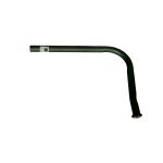 Inlet I.D. 1-3/8", vertical Length 18", Horiztonal Length 23", Outlet O.D. 1-1/2".
Part Reference Numbers: 181460M1;MFE-7
Fits Models: TO20; TO30