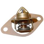 160 Degree Thermostat and Gasket For Massey Ferguson: 35, 50, 65, 135, 150, 165, 175, 180, 40, TO35, 50, Massey Harris: Colt 21, 20, 22, 50 "Gasket Does Not Fit The Massey Harris Models". For Gas and LP Tractors. Replaces PN#: 836000m91.