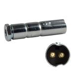Auxiliary Male 2 Pin Connector Plug For Massey Harris and Massey Ferguson Tractors. Replaces PN#: 1750236m91