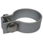 2" Painted Muffler Clamp For Massey Ferguson: 65 Gas and LP Tractors.