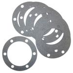 Rear Axle Shaft Paper Gasket Shim For Massey Ferguson: FE35, TE20, TEA20, TO20, TO30, TO35, 35, 40. Replaces PN#: 181232m1. Seals Between Bearing Retainer, Axle Housing, or Backing Plate. Sold In Packages Of 10 Each Gasket Measures 0.015" Thick.
