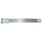 9" Battery Ground Cable For Massey Ferguson and Massey Harris Tractors. 2 Gauge, 9" Long, 7/16" Eyelet Opening.