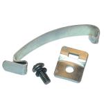 Delco Style Spring Clip With Longer Bracket For Massey Ferguson: Super 90, 85, 88, 40, F40, TO20, TO30, TO35, 50, Massey Harris: 50 Up to SN#: 536249. Fits Delco Distributor#: 1112591, 1112589, 1112557, 1112570, 1112585, 1112583, 1112589, 1112583, 1112589.
