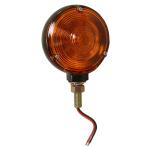 Round Fender And Cab Mount Warning Light For Massey Ferguson: 1080, 1085, 1100, 1105, 1130, 1135, 1150, 1155, 135, 150, 165, 175, 180, 230, 235, 240, 245, 250, 255, 265, 270, 275, 285, 298, 670, 698, 699. Replaces PN#: 512566M91, 512567M91, 513058M91, 67750.