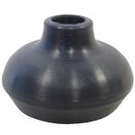 Rubber Gear Shift Boot For Massey Harris: Challenger, Colt 21, Mustang 23, Pacemaker, 101 jr, 101 sr, 102 jr, 102 sr, 20, 22, 30, 303, 33, 333, 44, 444, 81, 82. Replaces PN#: 13417b. 1-3/4" Bottom I.D., 5/8" Hole Dia.