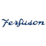 Vinyl Cut 12" Blue&White Ferguson Decal.
