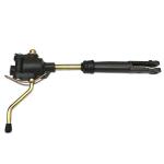 RH Leveling Crank With Yoke/ 3 Point Leveling Box Assembly For Massey Ferguson: TE20, TE35, TEA20, TO20, TO30, TO35, 202, 204, 35, 40, 50. Replaces PN#: 182642m93. Closed Length 17-1/2" Top Pin to Bottom Pin.