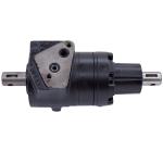 Torque Generator For Massey Harris and Massey Ferguson Tractors. HEAVY DUTY --- IF ONLY USING THIS PART YOU WILL ALSO NEED PORT BLOCK #IHS673 . TORQUE OUTPUT AT 1000 PSI = 1100 IN LBS RATED OPERATING PRESSURE = 1000 PSI MAX. OPERATING SPEED AT 3 GPM = 65 RPM RECOMMENDED FLUID INPUT = 3 TO 4 GPM 7/8" SHAFT, (KEYED & DRILLED) --- 9.475 " overall length