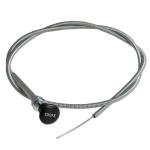 Universal Metal Sheathed Choke Cable For Massey Harris and Massey Ferguson Tractors. For Tractors Using 47" or Less Cable Cut to Length. 3/8" Thread Length Where Cable Fits Through The Dash.