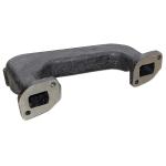Exhaust Manifold For Massey Ferguson: 148, 154, 154-4, 254-4 With Vertical Exhaust. Replaces PN#: 734874m1, 37781341.
