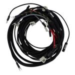 Wiring Harness For Massey Ferguson: TO30. For 6 Volt generator systems only. Cotton braided, exactly like original. Includes headlight, wires and wiring instructions. All terminals soldered and sealed. Replaces PN#: 181699m91