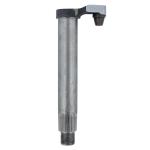 Steering Shaft With Pin For Massey Ferguson and Massey Harris: Pacer 16, Pony. Replaces PN#: 1500333m11, 1503398m11. Fits Ross Steering Box With Single Pin.