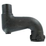 Exhaust Manifold Elbow For Massey Harrsi: Colt, Mustang, 101JR, 102Jr, 20, 22, 81, 82. 5-1/2" Center to Center Bolt Holes. Replaces PN#: 32572a, 33521a.