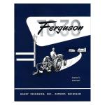 Owners Manual For Massey Ferguson TO30.
****This Manual Includes An Electrical Wiring Diagram****