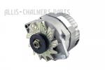 New Delco Style Single Wire 12 Volt, 63 Amp, Internally Regulated, Self-Exciting Alternator For John Deere Tractors. This Alternator can also be used when converting a Generator to a Alternator or Converting a Externally Regulated Alternator to a Internally Regulated Alternator. Fits Massey Tractors 35, 65, 85, 88, 135, 150, 165, 175, 180, 350, 1100, 1130, 1150, 2200, MH50, MH55, MH333, MH444, Super 90, TO20, TO30, TO35.  Replaces PN: 10459509, 89017780, 89017780V