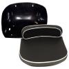 Massey-Ferguson Pan And (Black) Cushion Seat Set Comes With Black Metal Pan