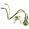 Ignition Switch With Key For Massey Ferguson: TE20, TO20, TO30, TO35, 65, 40, 50, 35, Massey Harris: Colt 21, Mustang 23, Pony 1947-1953, 101 Jr, 101 Sr, 102 Jr, 102 Sr, 20, 22, 30, 33, 44 Up To SN#: 43251, 44-6, 50, 55, 81, 82.