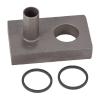 Power Steering Pump Port Block With O-Rings For: Massey Harris And Massey Ferguson Tractors.